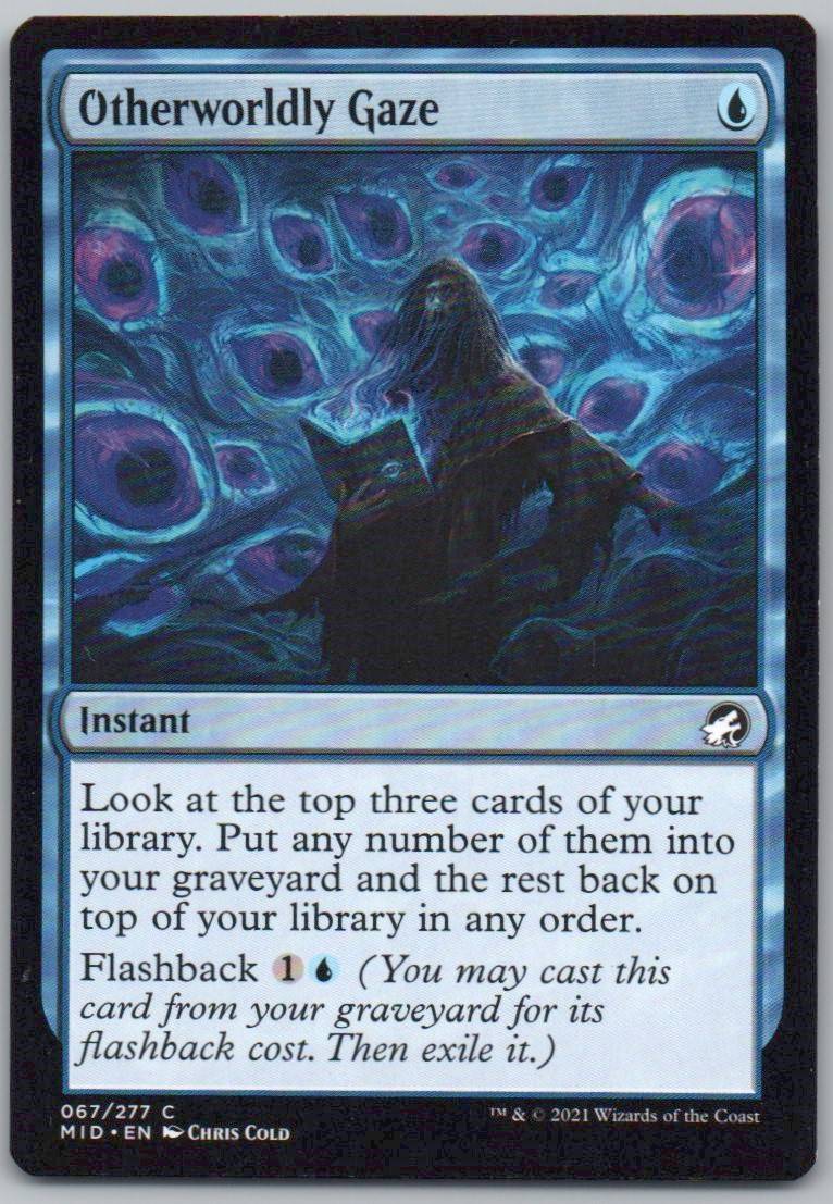 Otherworldly Gaze 67 0 Instant Card - Innistrad: Midnight Hunt