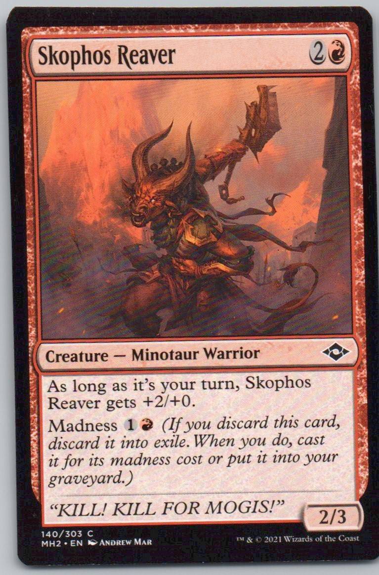Skophos Reaver 140 0 Creature Card - Modern Horizons 2