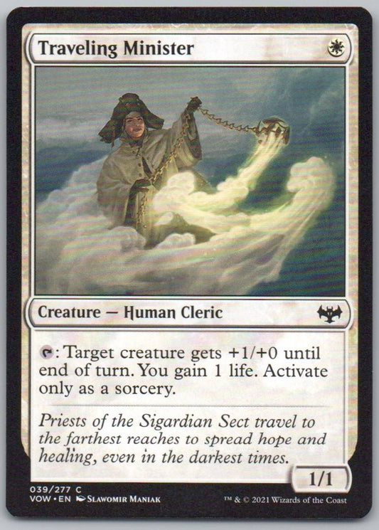 Traveling Minister 039/277 Normal Creature Card - Innistrad: Crimson Vow
