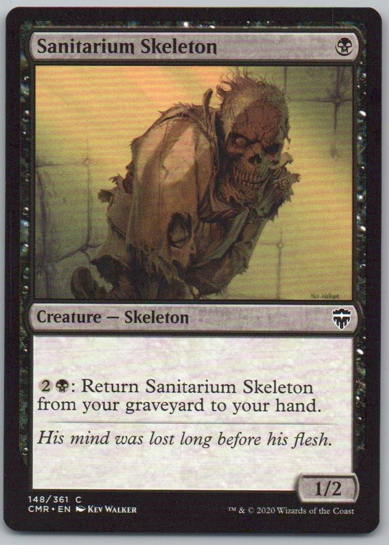 Sanitarium Skeleton 148 Normal Creature Card - Commander Legends