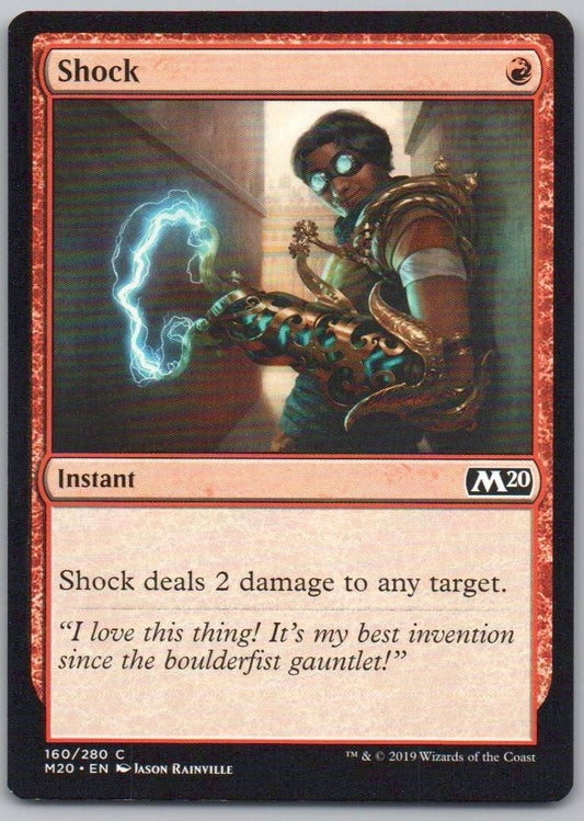 Shock 160 Normal Instant Card - Core Set 2020