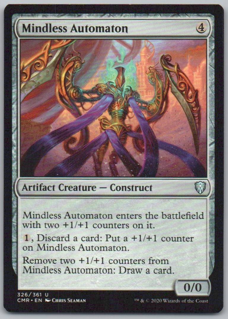 Mindless Automaton 326 Normal Artifact Card - Commander Legends