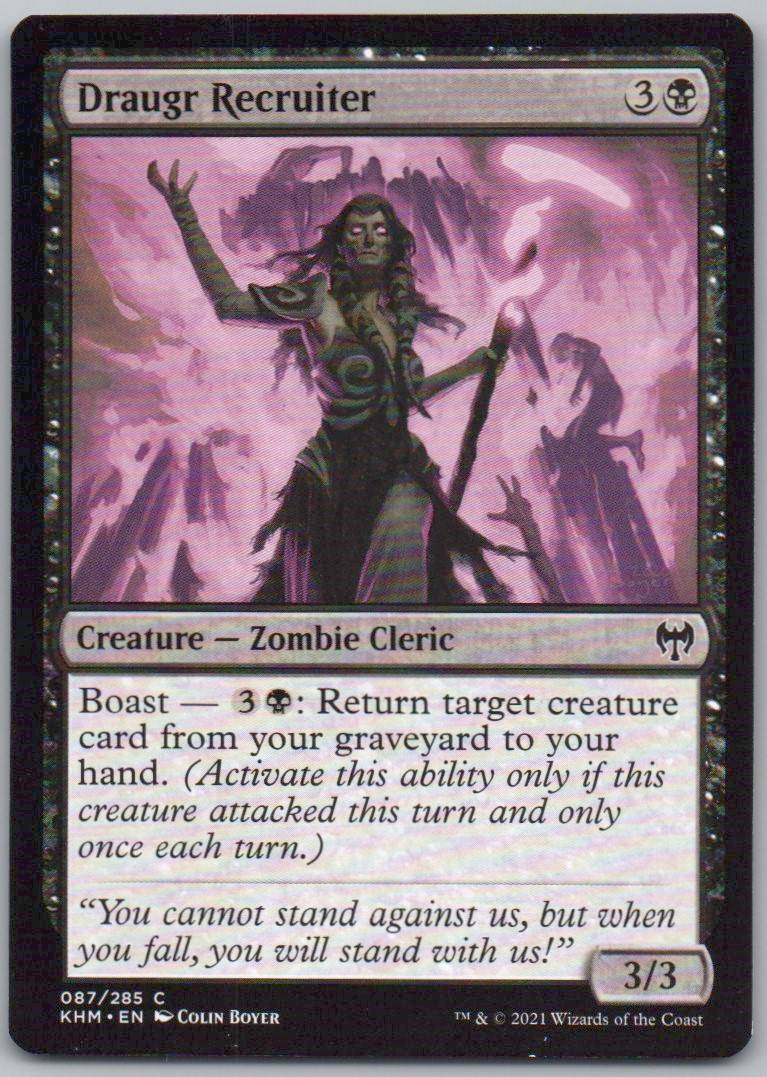 Draugr Recruiter 87 0 Creature Card - Kaldheim