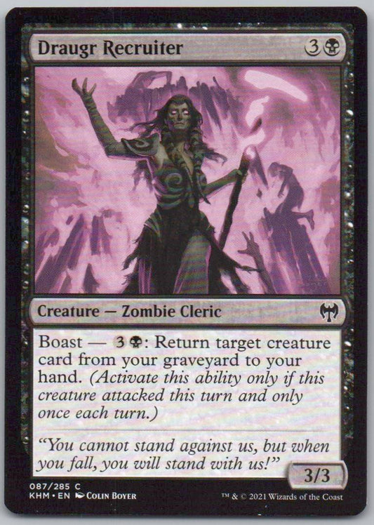 Draugr Recruiter 87 0 Creature Card - Kaldheim