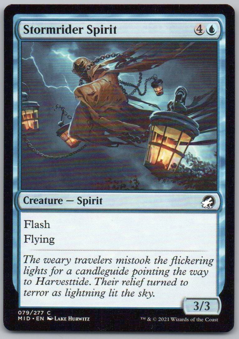 Stormrider Spirit 79 0 Creature Card - Innistrad: Midnight Hunt