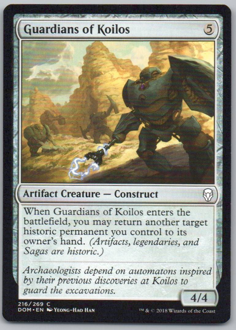 Guardians of Koilos 216 Normal Artifact Card - Dominaria