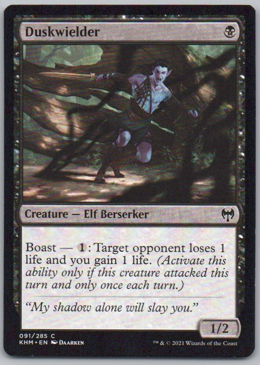 Duskwielder 91 0 Creature Card - Kaldheim