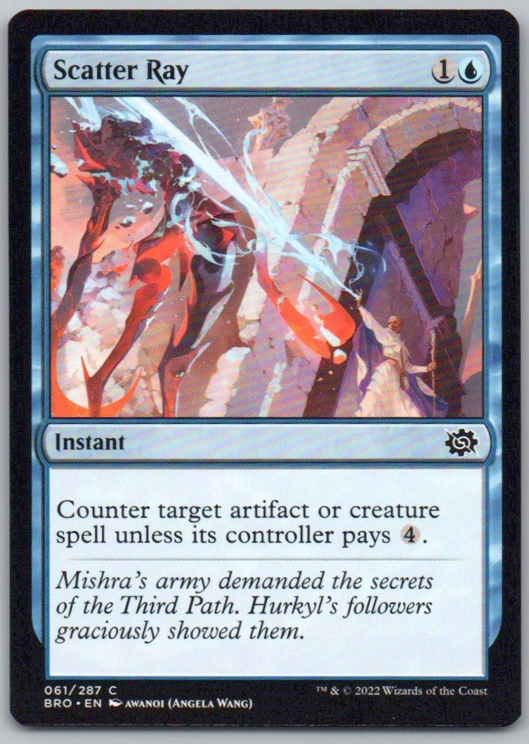 Scatter Ray 61 Normal Instant Card - The Brothers' War