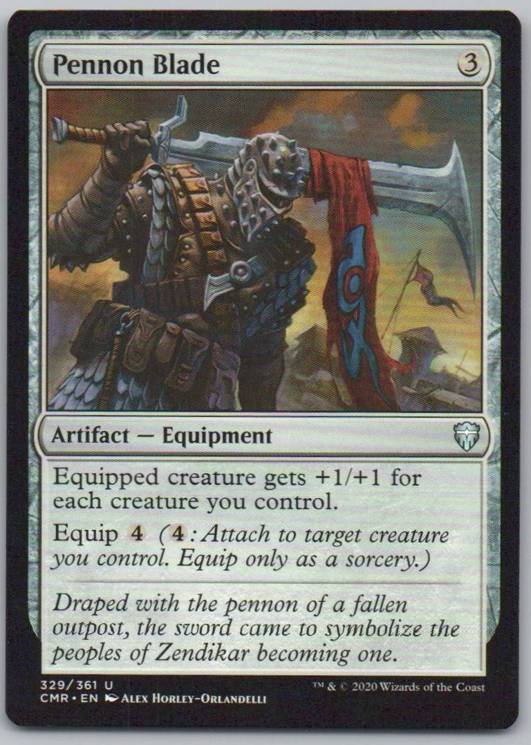 Pennon Blade 329 Normal Artifact Card - Commander Legends
