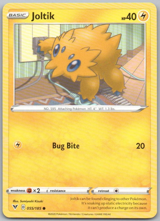 Joltik 055 Normal Lightning Card - Vivid Voltage