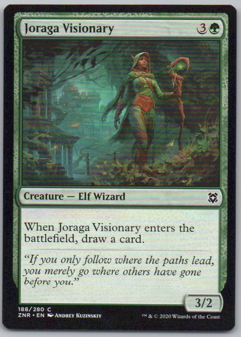Joraga Visionary 188 Normal Creature Card - Zendikar Rising