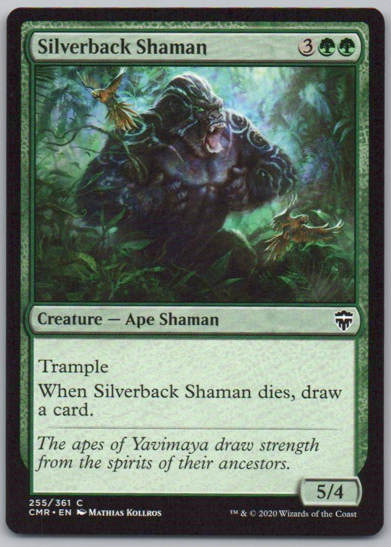 Silverback Shaman 255 Normal Creature Card - Commander Legends