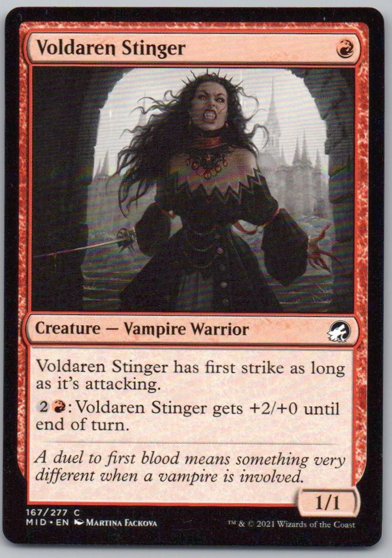 Voldaren Stinger 167 0 Creature Card - Innistrad: Midnight Hunt