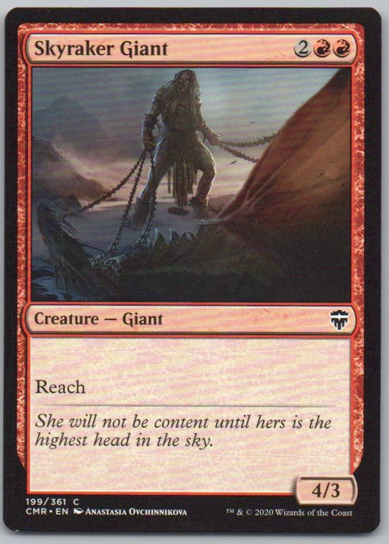 Skyraker Giant 199 Normal Creature Card - Commander Legends