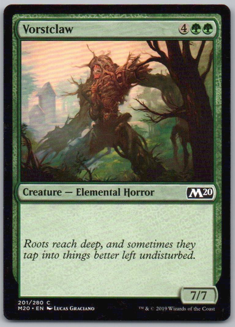 Vorstclaw 201 Normal Creature Card - Core Set 2020
