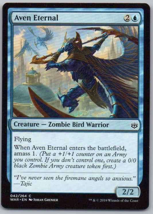 Aven Eternal 42 Normal Creature Card - War of the Spark