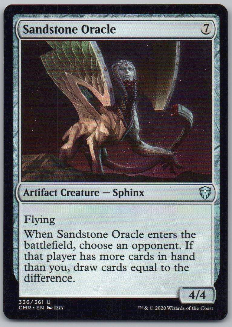 Sandstone Oracle 336 Normal Artifact Card - Commander Legends