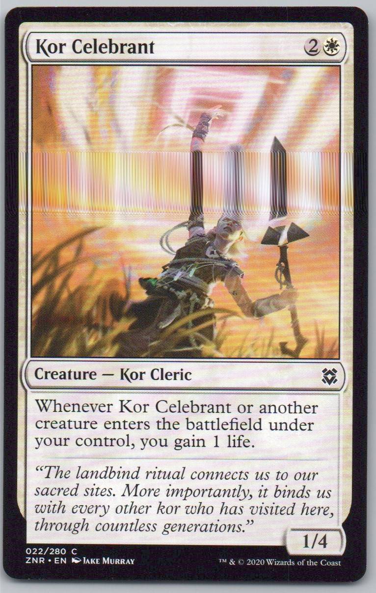 Kor Celebrant 022/280 Normal Creature Card - The List Reprints