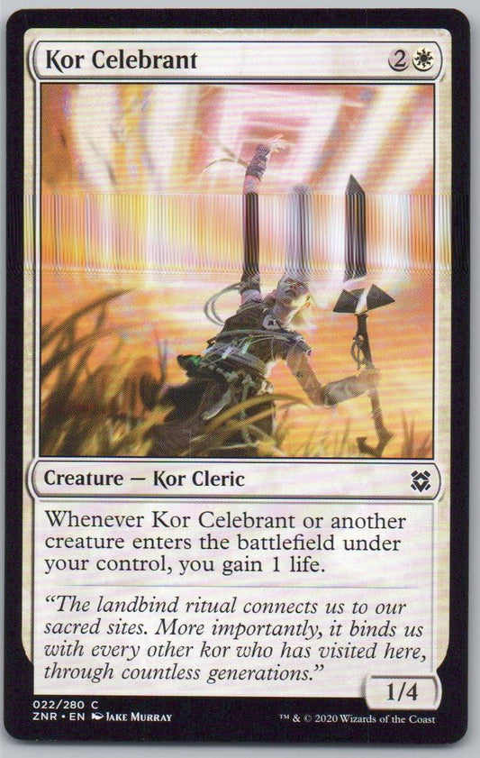 Kor Celebrant 022/280 Normal Creature Card - The List Reprints