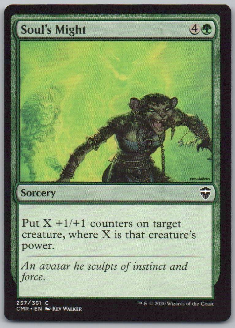 Soul's Might 257 Normal Sorcery Card - Commander Legends