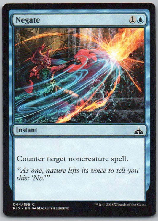 Negate 44 Normal Instant Card - Rivals of Ixalan