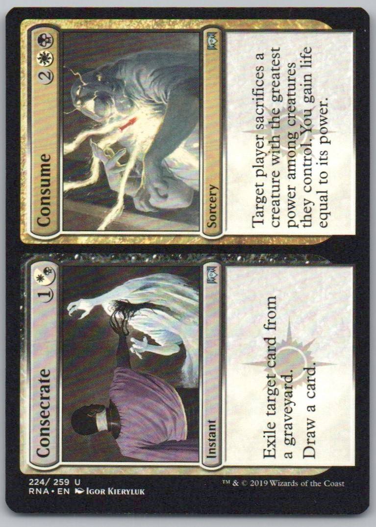 Consecrate // Consume 224 Normal Instant Card - Ravnica Allegiance