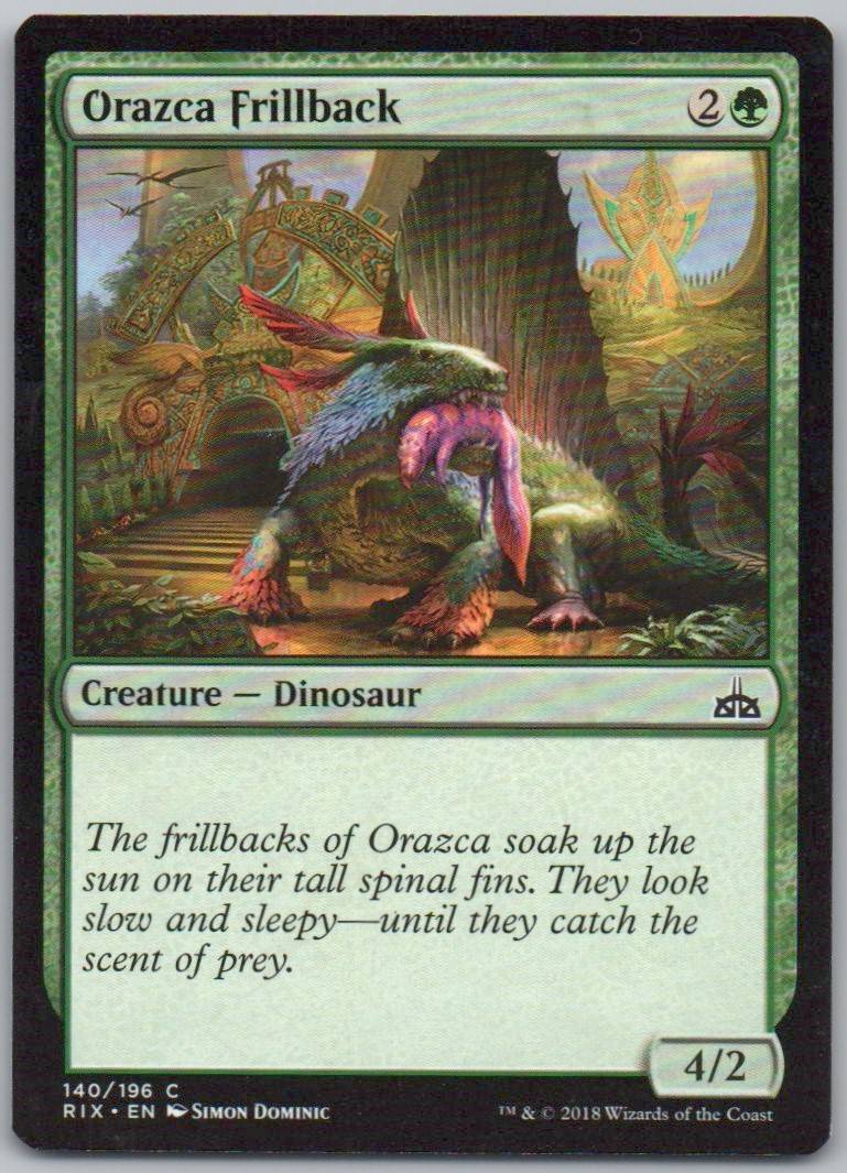Orazca Frillback 140 Normal Creature Card - Rivals of Ixalan