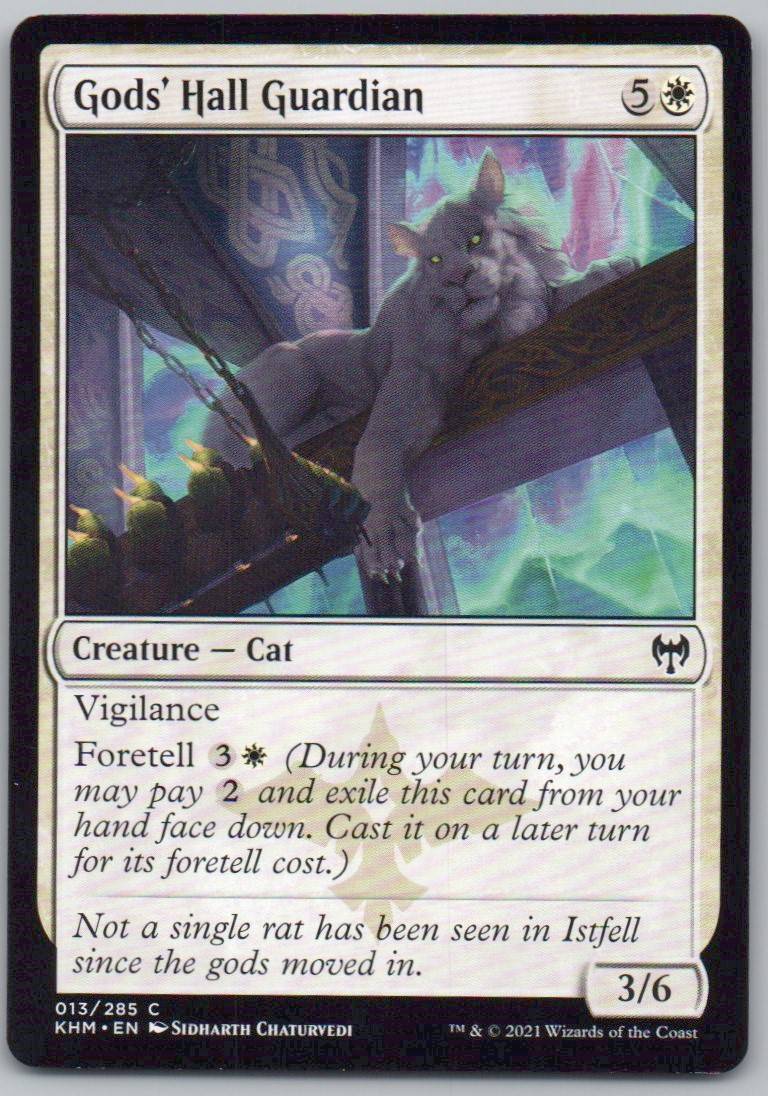 Gods' Hall Guardian 13 0 Creature Card - Kaldheim