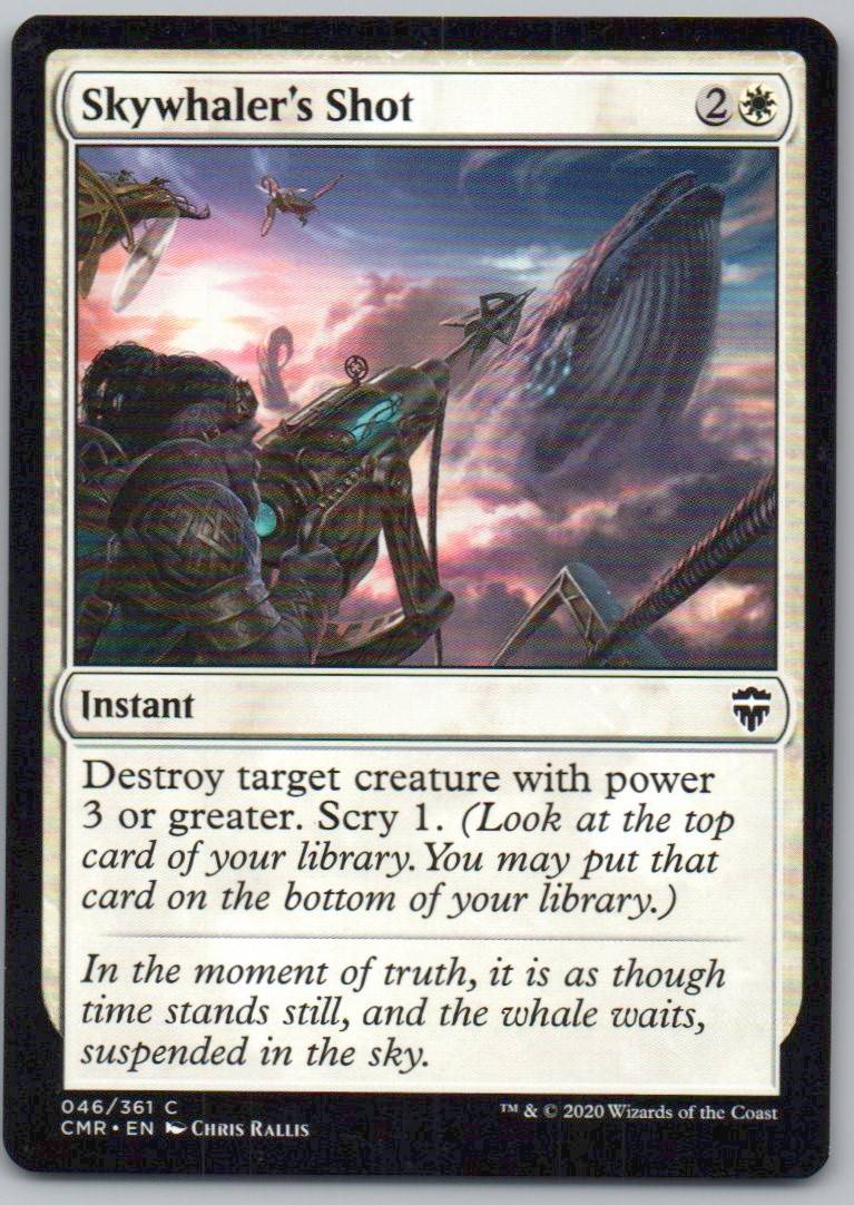 Skywhaler's Shot 46 Normal Instant Card - Commander Legends