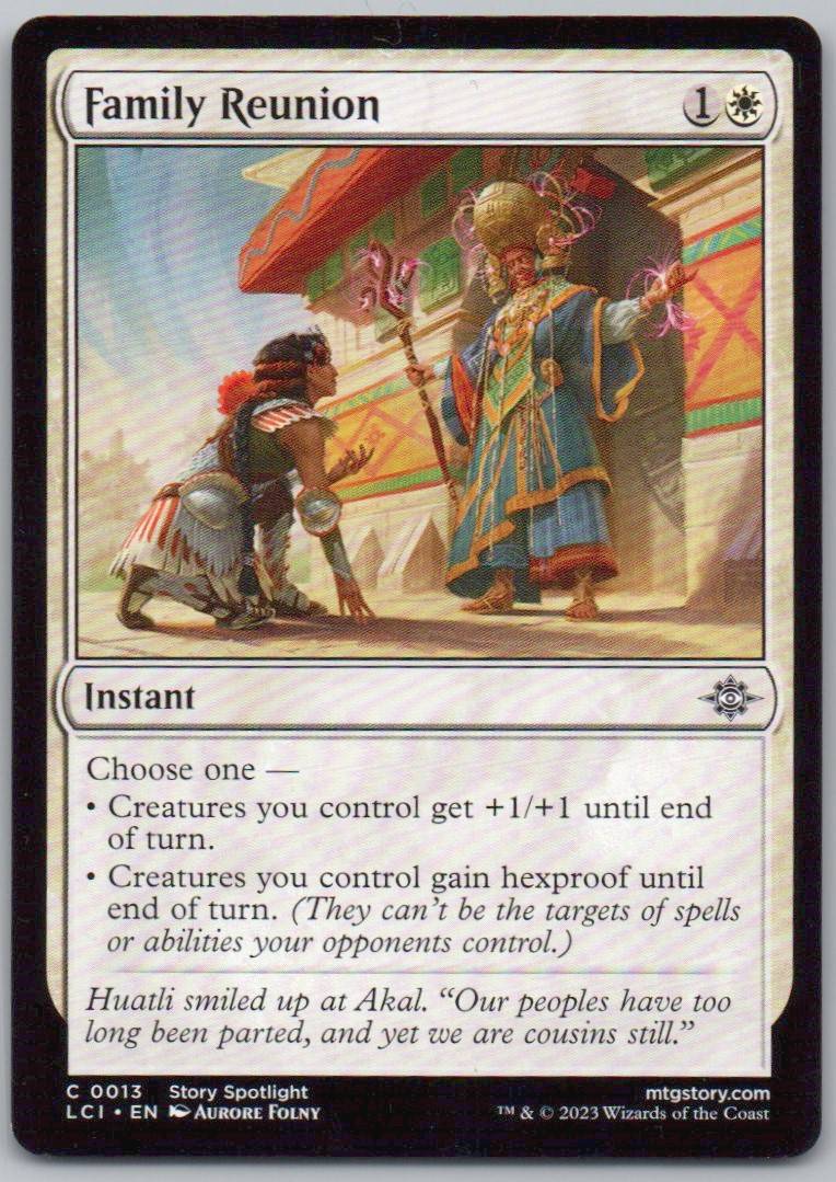 Family Reunion 13 0 Instant Card - The Lost Caverns of Ixalan