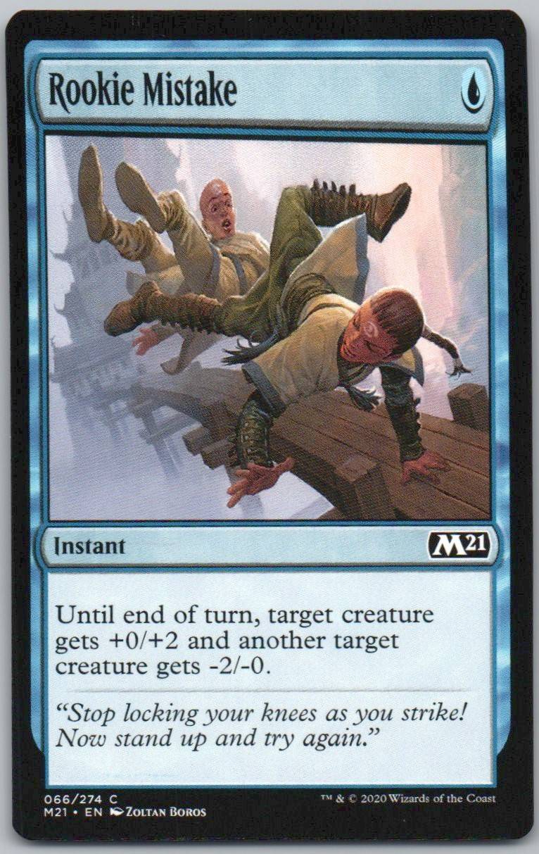 Rookie Mistake 66 0 Instant Card - Core Set 2021