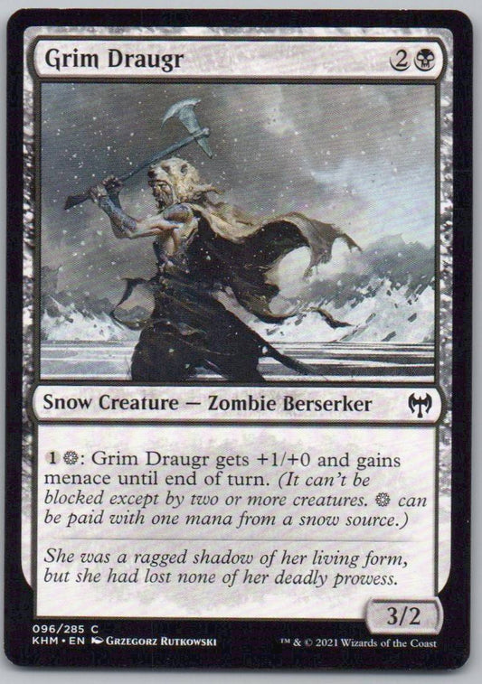 Grim Draugr 96 0 Creature Card - Kaldheim