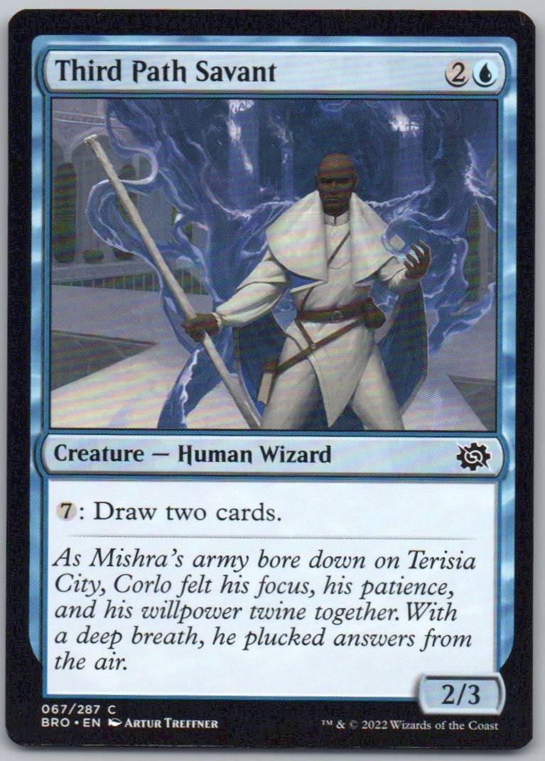 Third Path Savant 67 Normal Creature Card - The Brothers' War