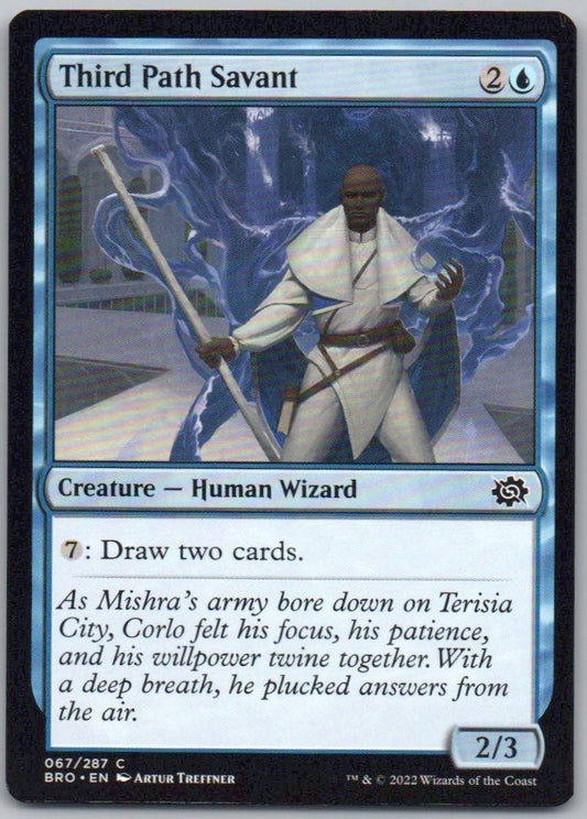 Third Path Savant 67 Normal Creature Card - The Brothers' War