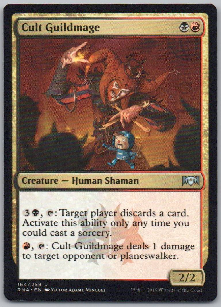 Cult Guildmage 164 Normal Creature Card - Ravnica Allegiance