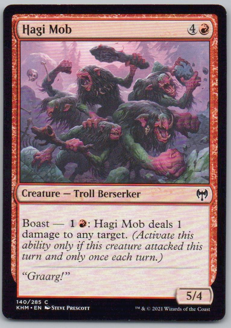Hagi Mob 140 0 Creature Card - Kaldheim