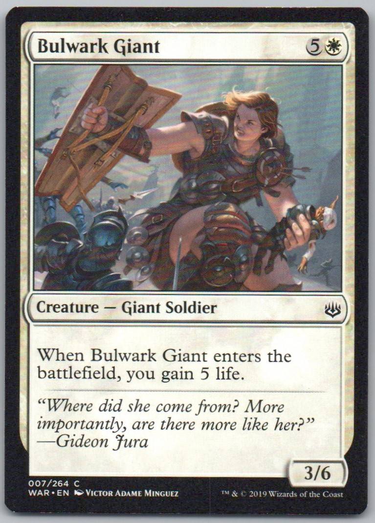 Bulwark Giant 7 Normal Creature Card - War of the Spark