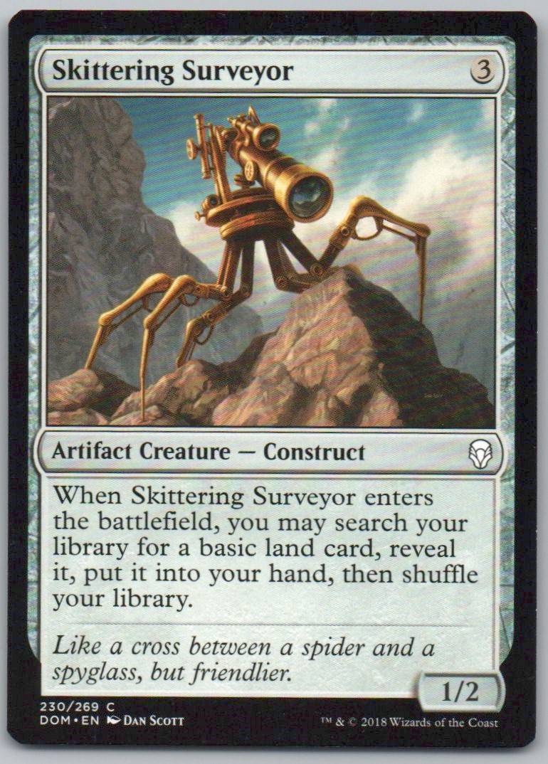 Skittering Surveyor 230 Normal Artifact Card - Dominaria