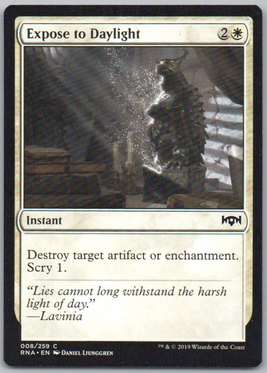 Expose to Daylight 8 Normal Instant Card - Ravnica Allegiance
