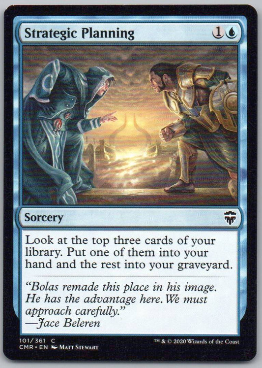 Strategic Planning 101 Normal Sorcery Card - Commander Legends