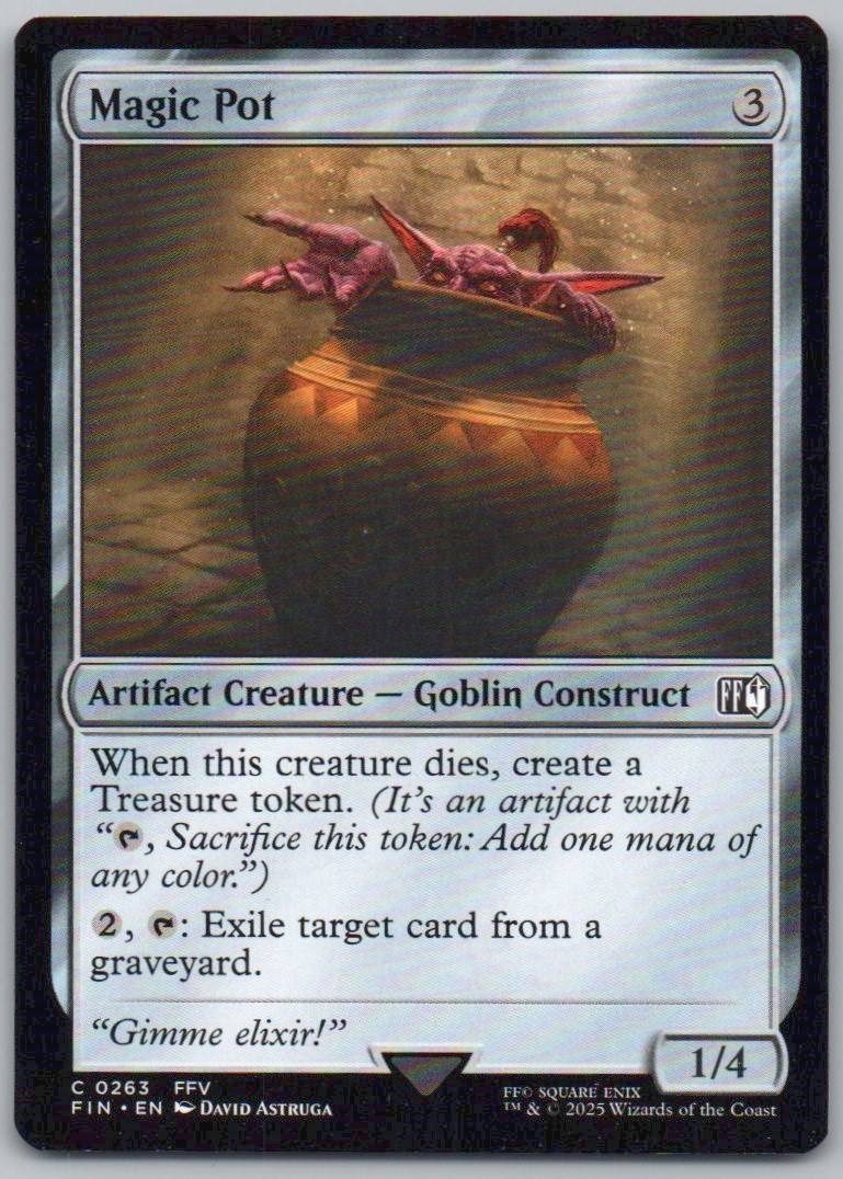 Magic Pot 263 Normal Artifact Card - FINAL FANTASY