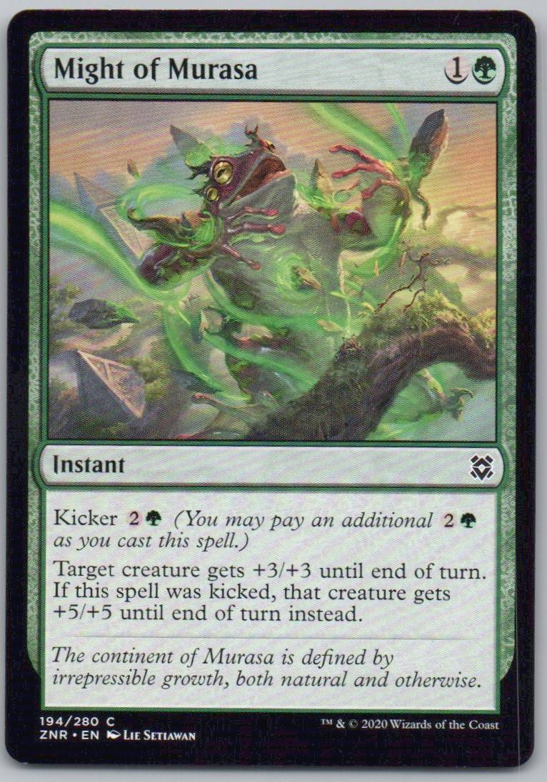 Might of Murasa 194 Normal Instant Card - Zendikar Rising