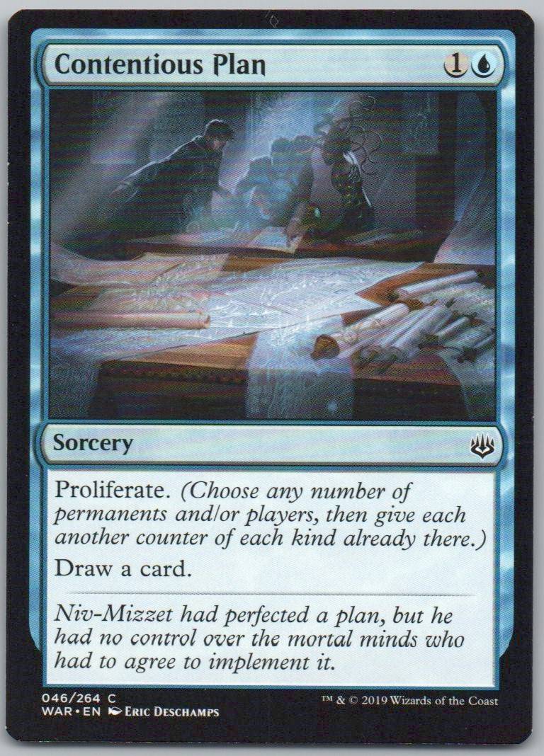 Contentious Plan 46 Normal Sorcery Card - War of the Spark