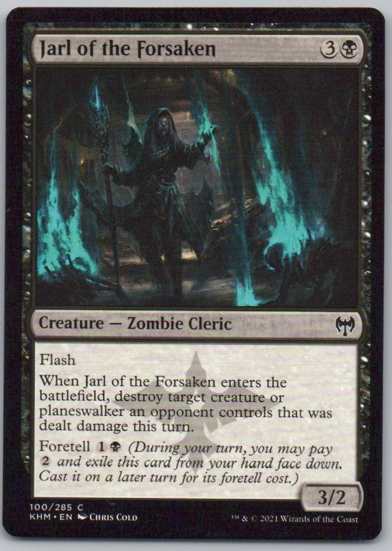 Jarl of the Forsaken 100 Normal Creature Card - Kaldheim