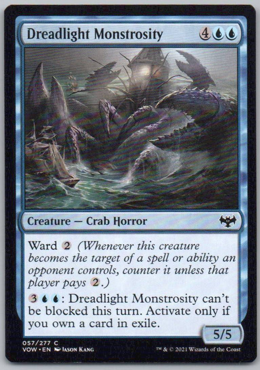 Dreadlight Monstrosity 57 Normal Creature Card - Innistrad: Crimson Vow