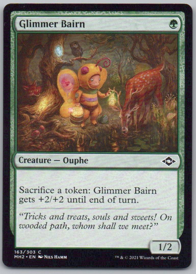 Glimmer Bairn 163 Normal Creature Card - Modern Horizons 2