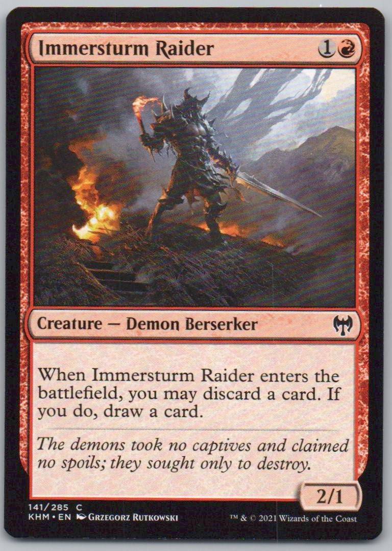 Immersturm Raider 141 0 Creature Card - Kaldheim