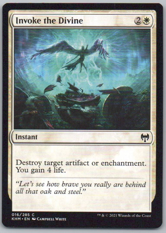 Invoke the Divine 16 0 Instant Card - Kaldheim