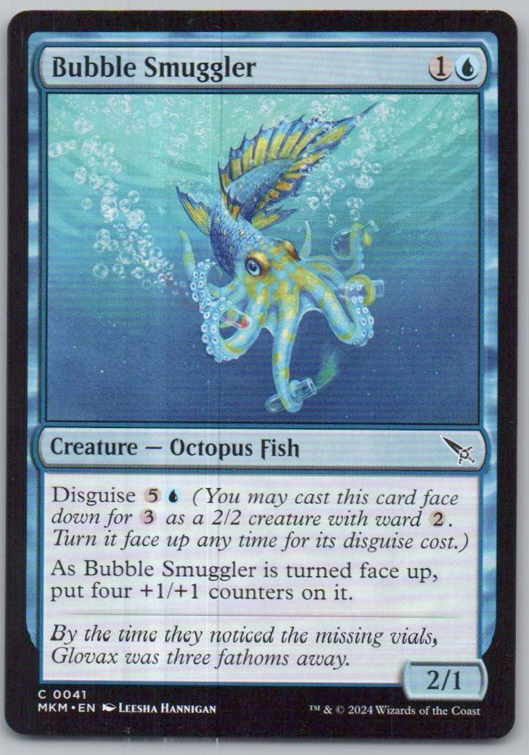 Bubble Smuggler 41 0 Creature Card - Murders at Karlov Manor