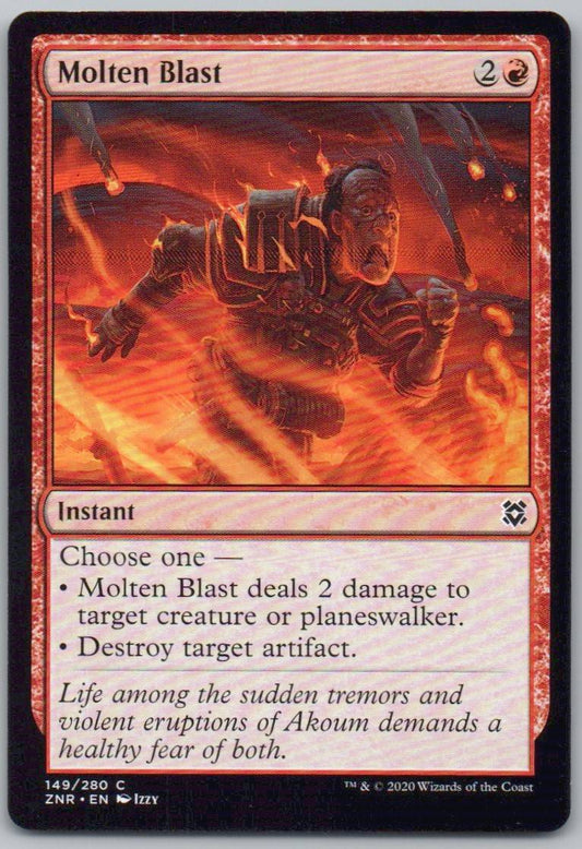 Molten Blast 149 Normal Instant Card - Zendikar Rising
